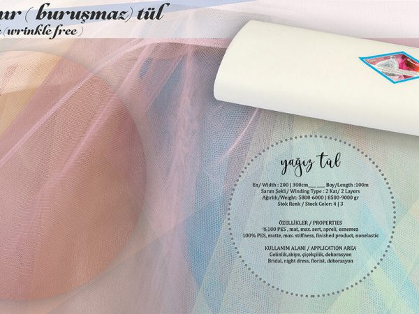 Yagiz Com Tulle