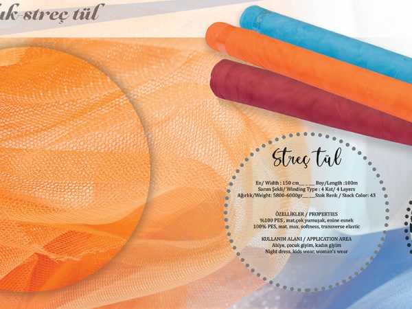 Konfeksiyonluk Lycra Tulle